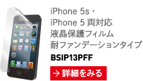 iPhone 5  վݸե ѥեǡ󥿥 BSIP13PFF